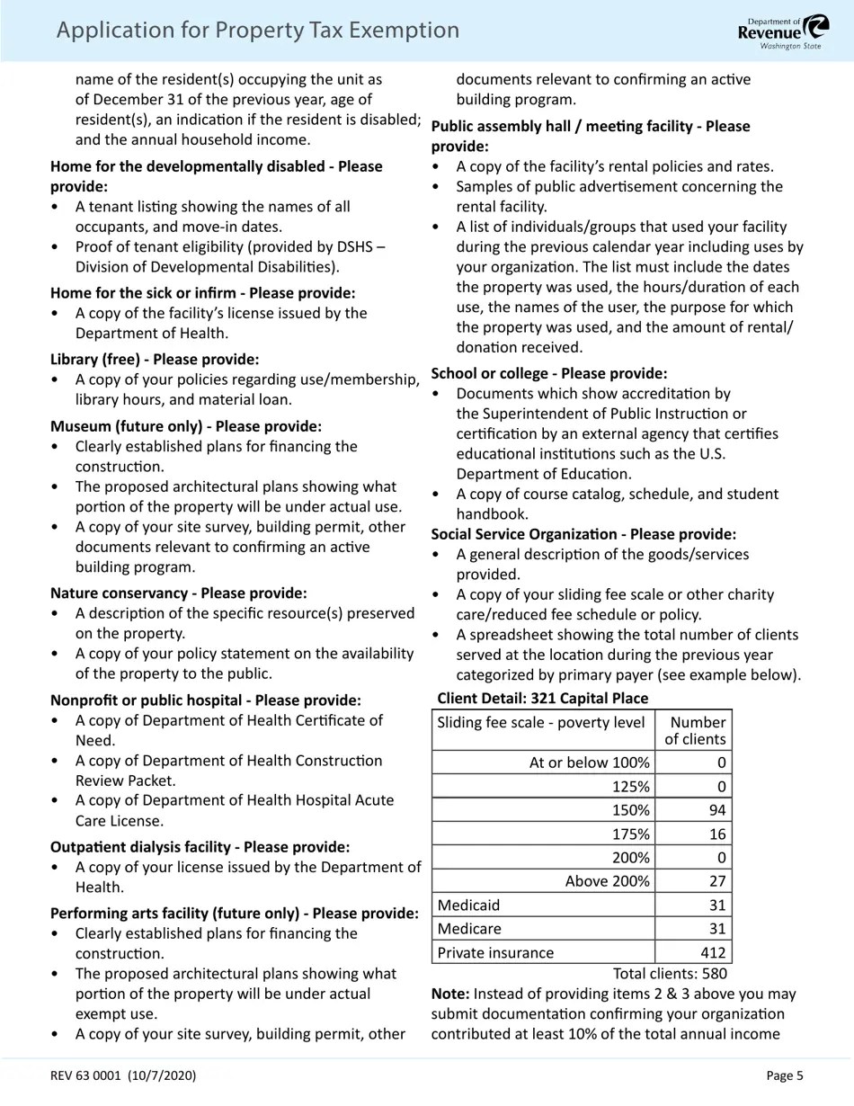 Form REV63 0001 Fill Out, Sign Online and Download Fillable PDF