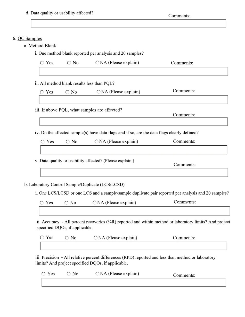 Alaska Laboratory Data Review Checklist for Air Samples Fill Out, Sign Online and Download PDF
