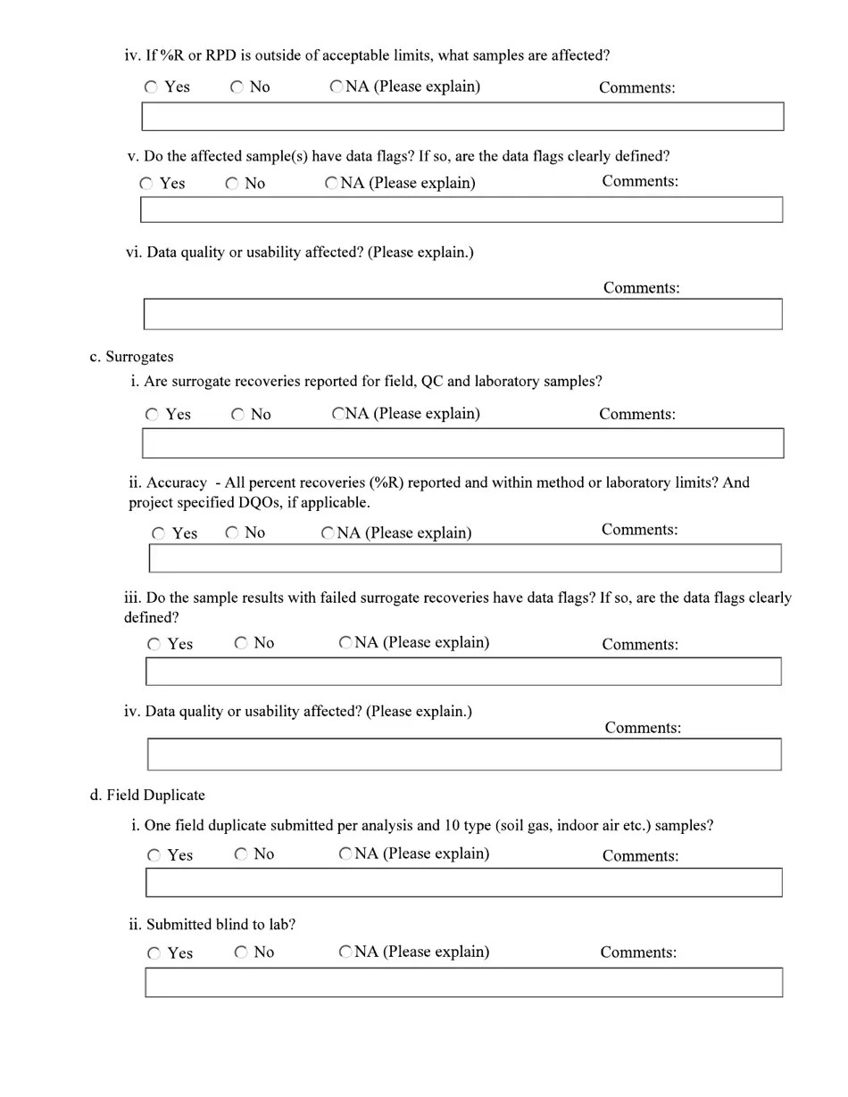 Alaska Laboratory Data Review Checklist for Air Samples Fill Out, Sign Online and Download PDF