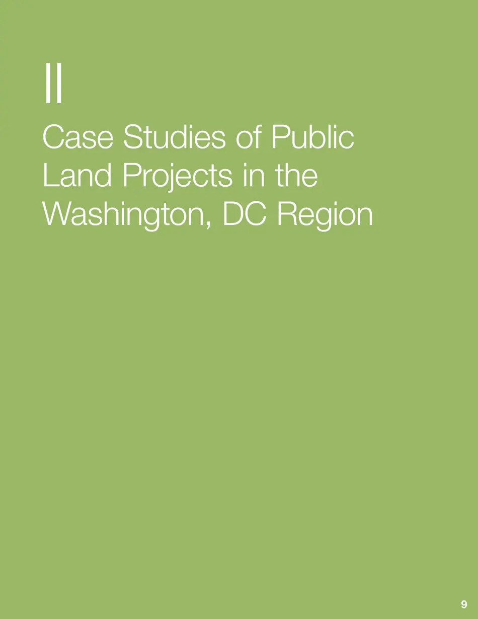 Public Land & Affordable Housing in the Washington Dc Region Best
