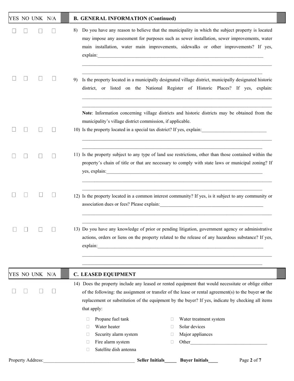 Connecticut Residential Property Condition Disclosure Report Fill Out, Sign Online and
