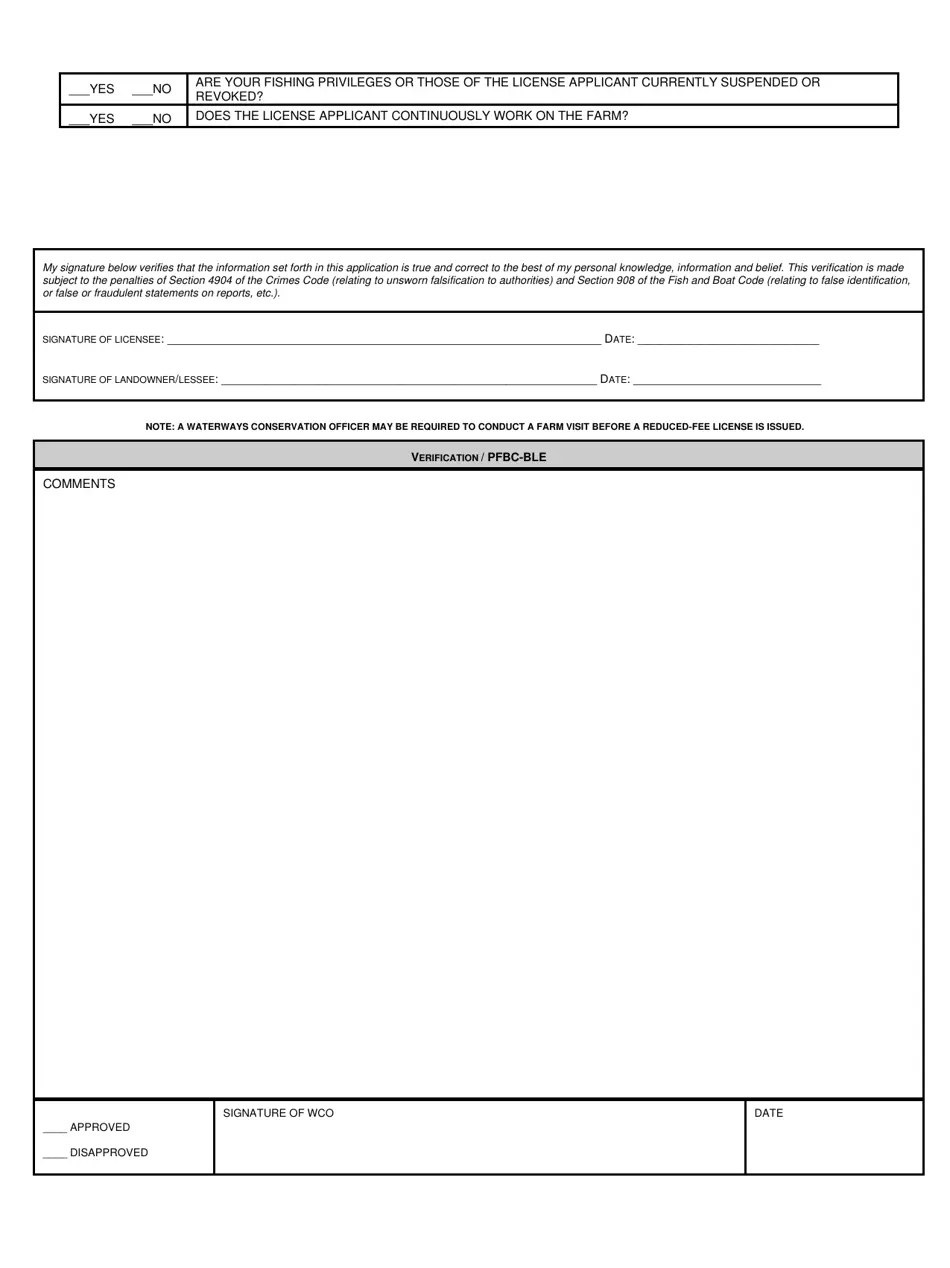 Form PFBCL119 Download Printable PDF or Fill Online Pa Resident