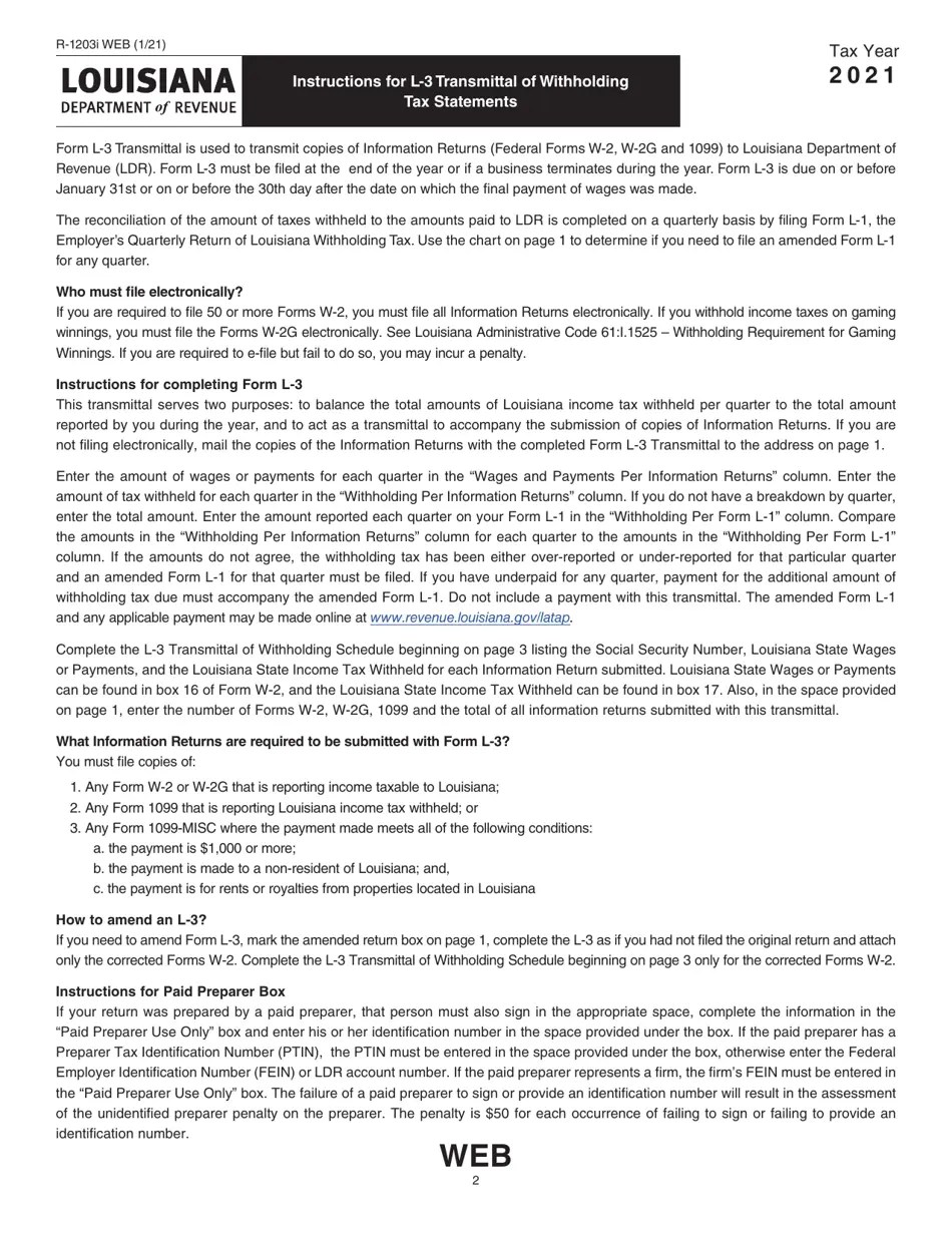 Form L3 (R1203) Download Fillable PDF or Fill Online Transmittal of