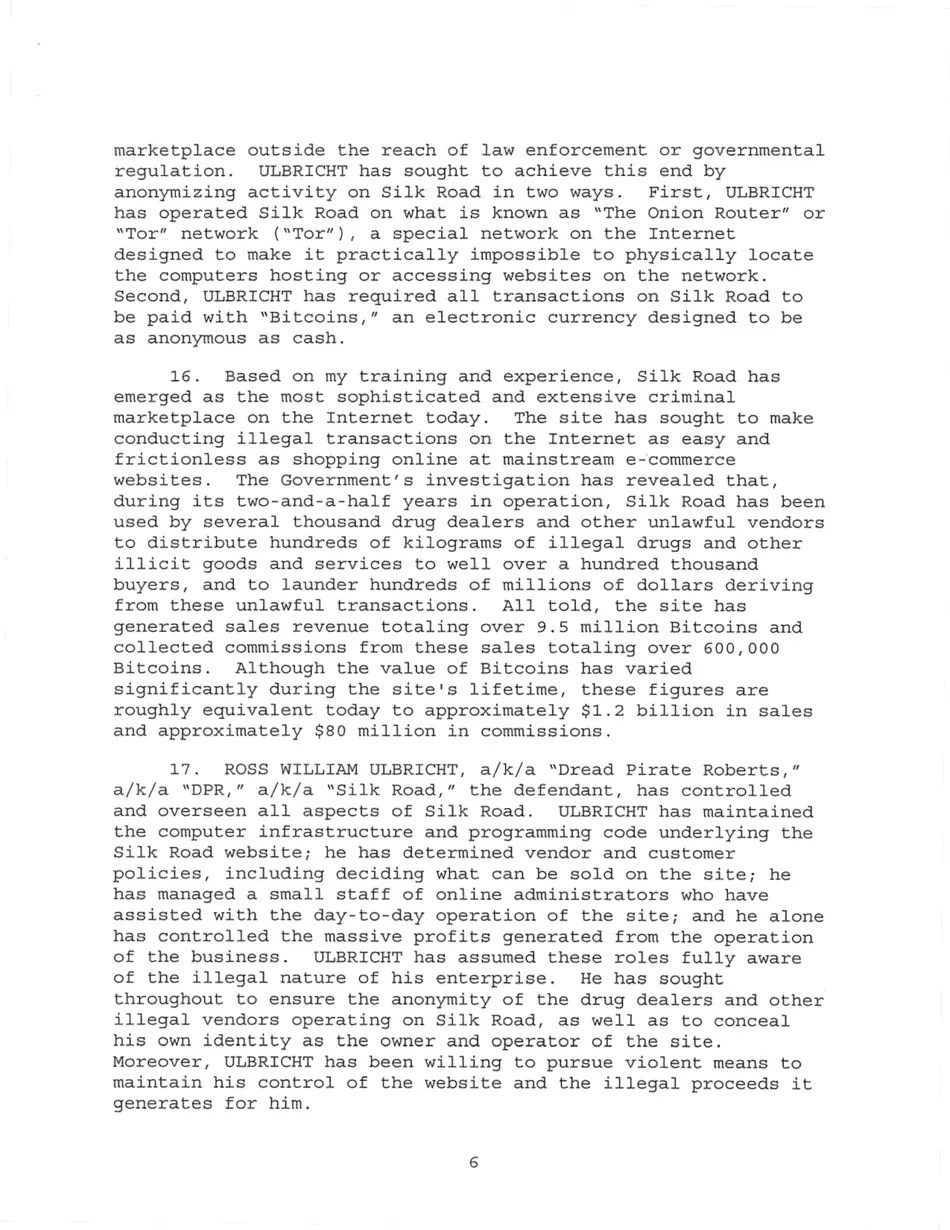 Sealed Complaint 13 Mag 2328 United States of America V. Ross William Ulbricht Download
