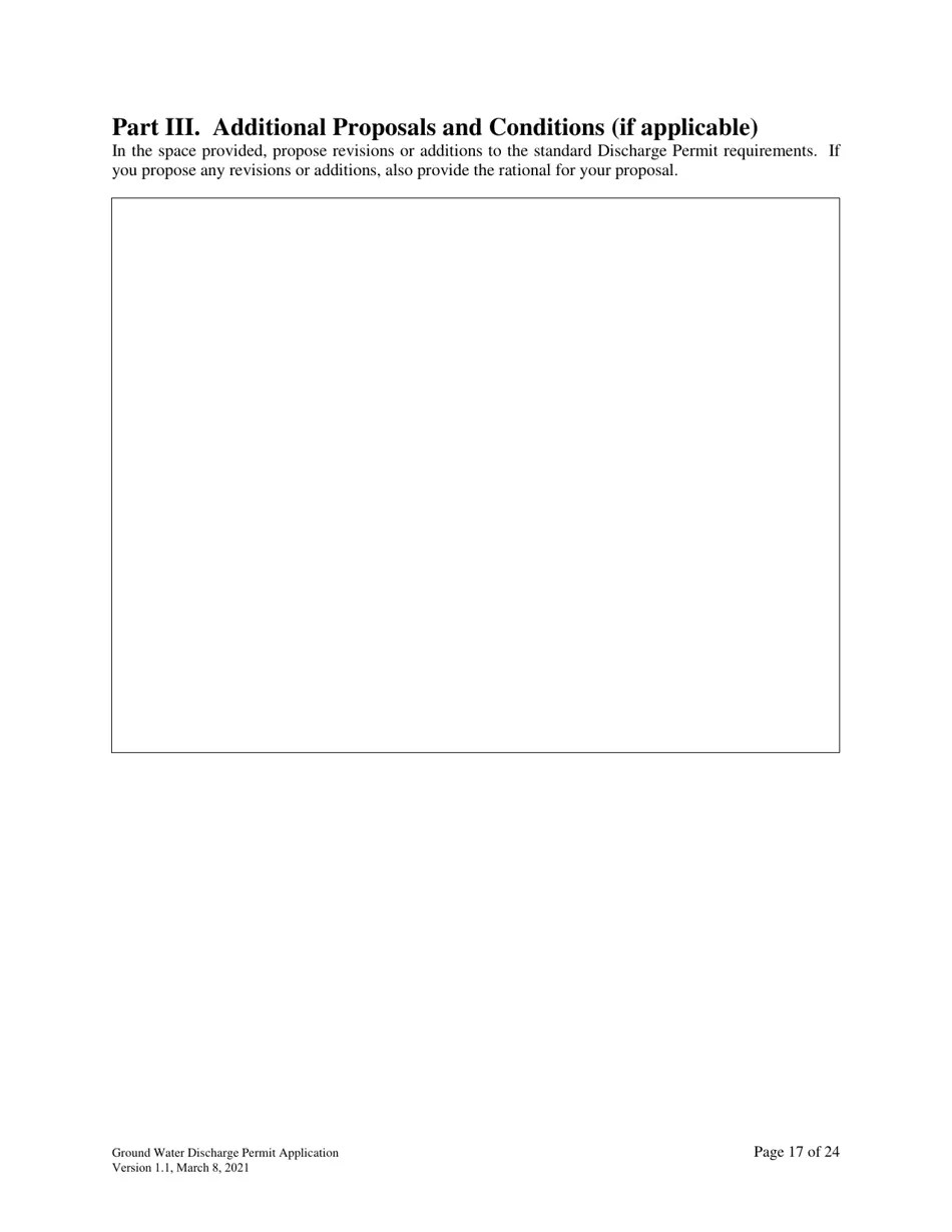 New Mexico Ground Water Discharge Permit Application Download Fillable