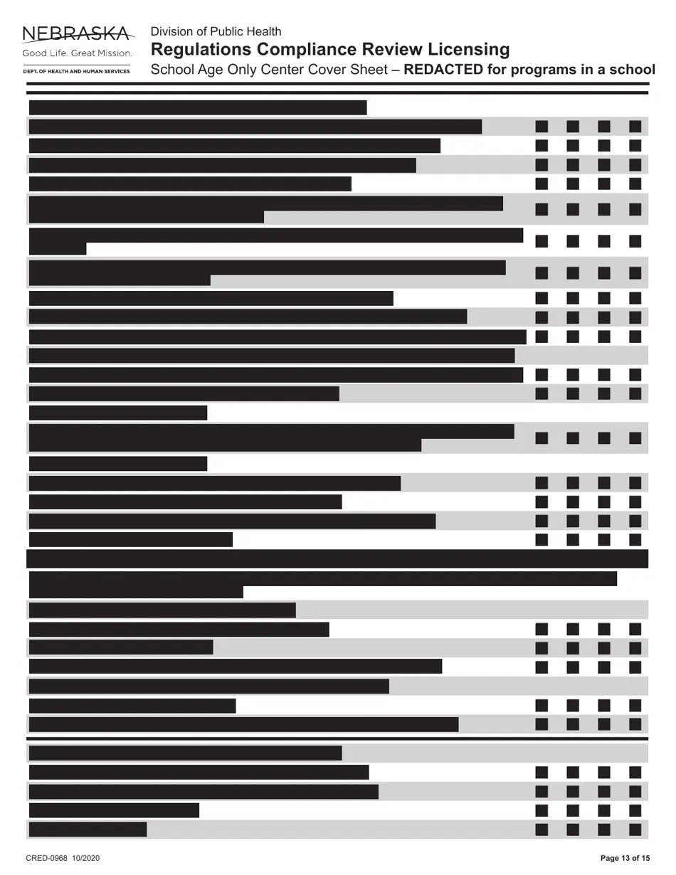 Form CRED0968 Fill Out, Sign Online and Download Fillable PDF