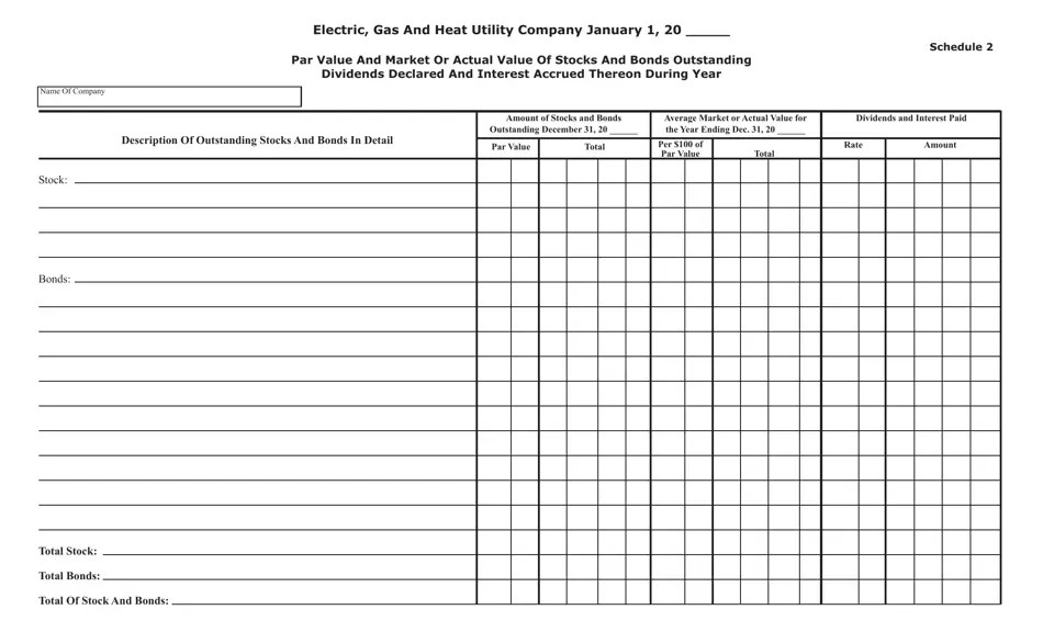 Form SFN25801 Download Fillable PDF or Fill Online Annual Report of