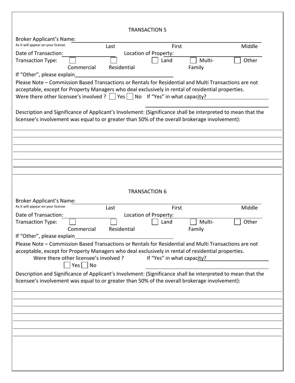 New Hampshire Real Estate Broker Application Form Fill Out, Sign