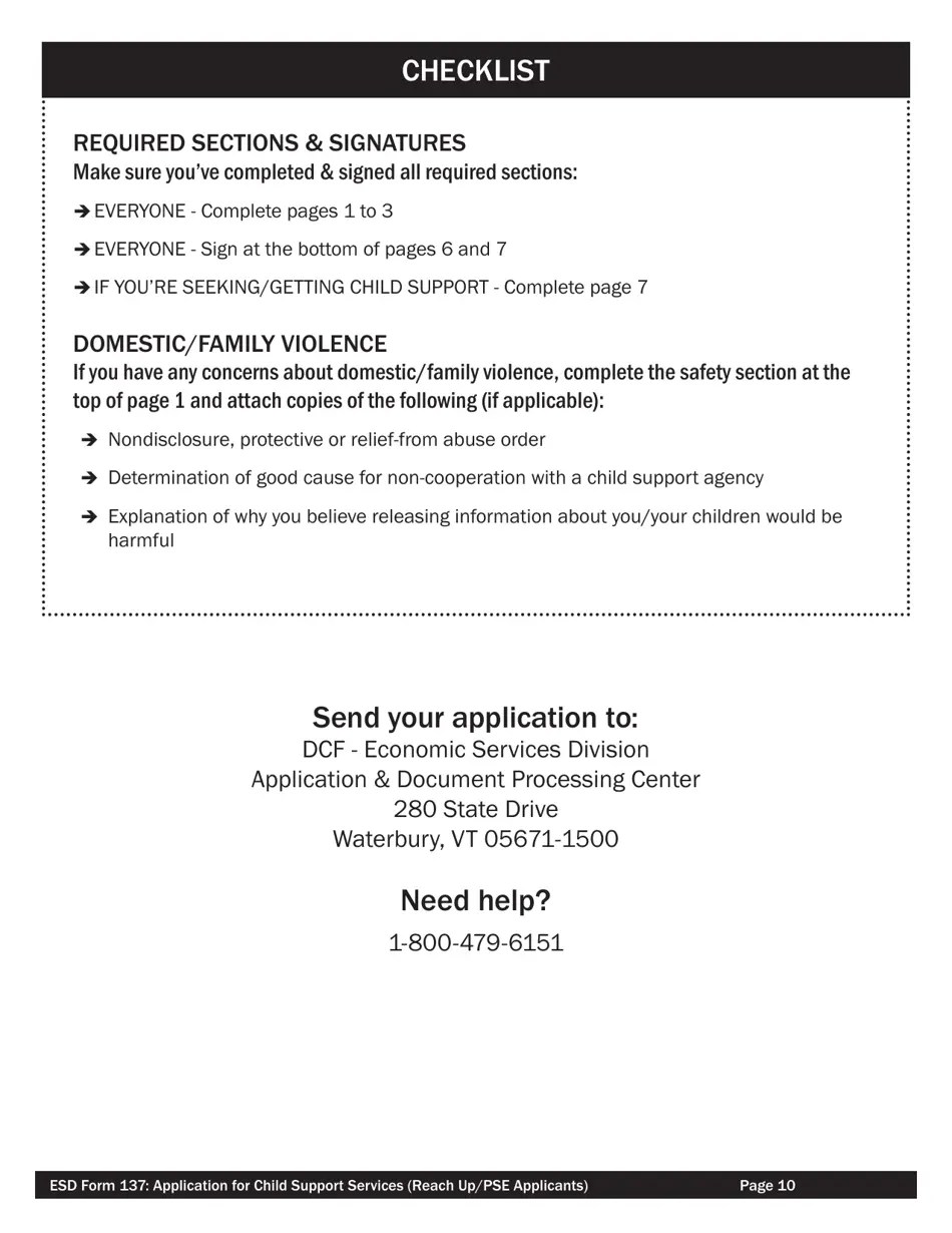 ESD Form 137 Fill Out, Sign Online and Download Fillable PDF, Vermont Templateroller