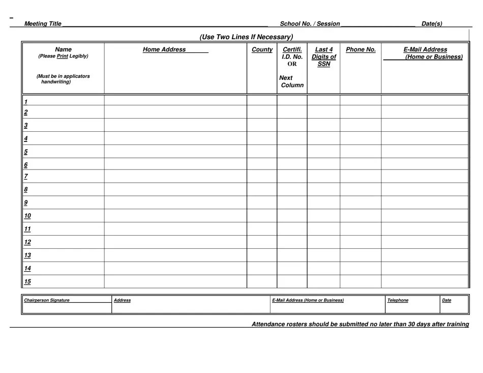 Tennessee Roster for Commercial Pesticide Applicator Recertification