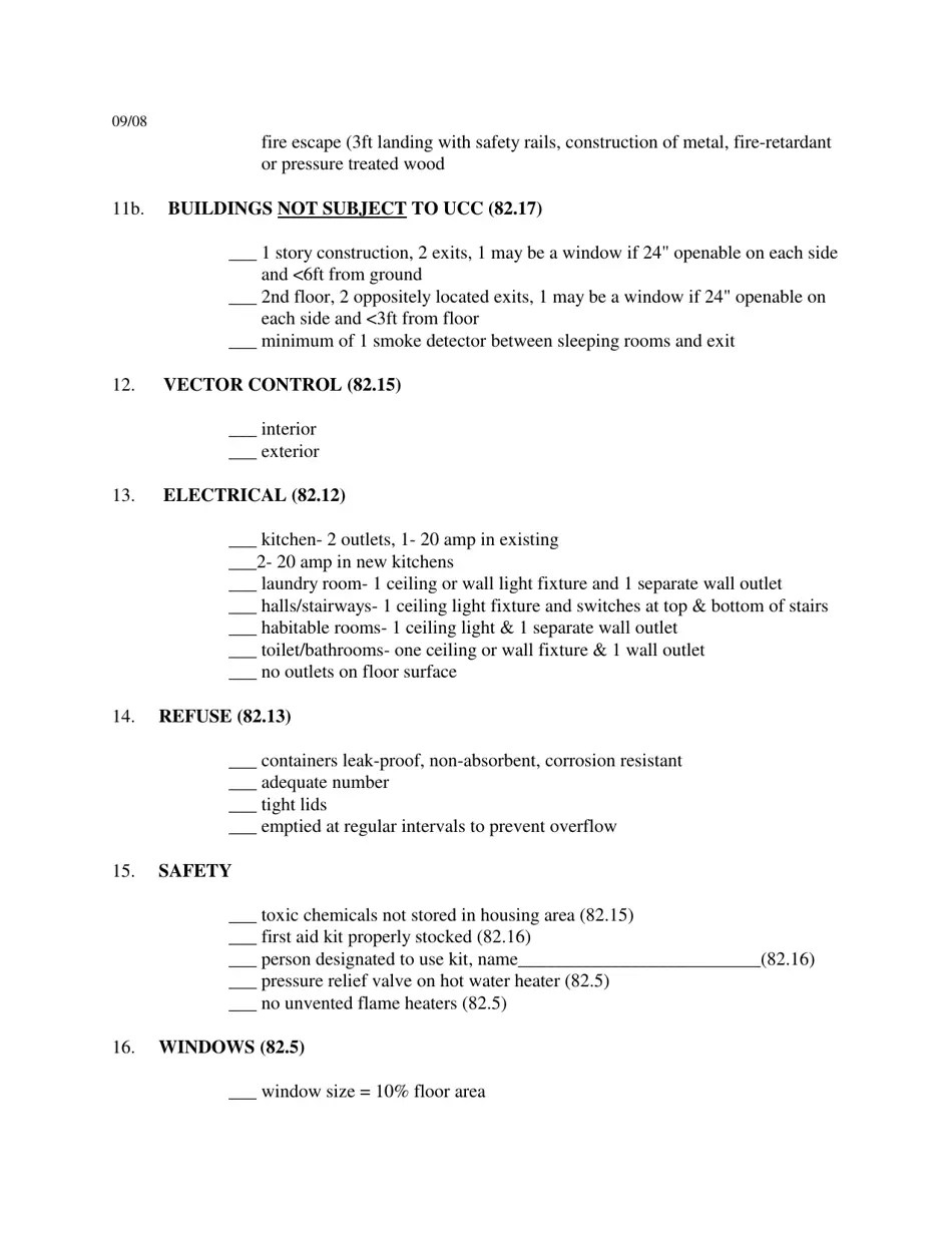 Pennsylvania Seasonal Farm Labor Camp Selfinspection Checklist Fill