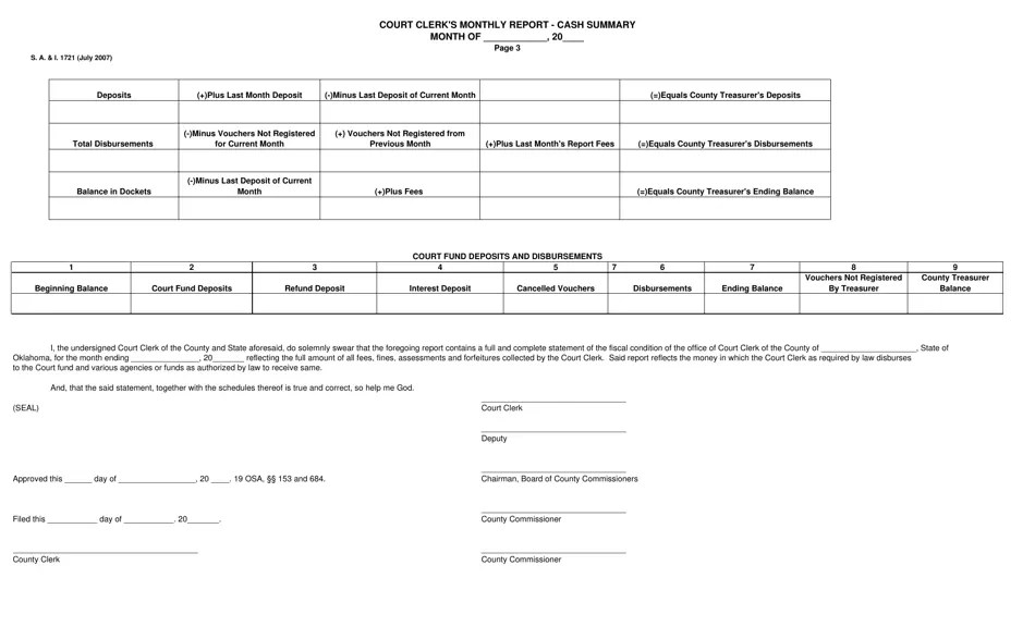 Form S.A.& I.1721 Page 3 Fill Out, Sign Online and Download Printable