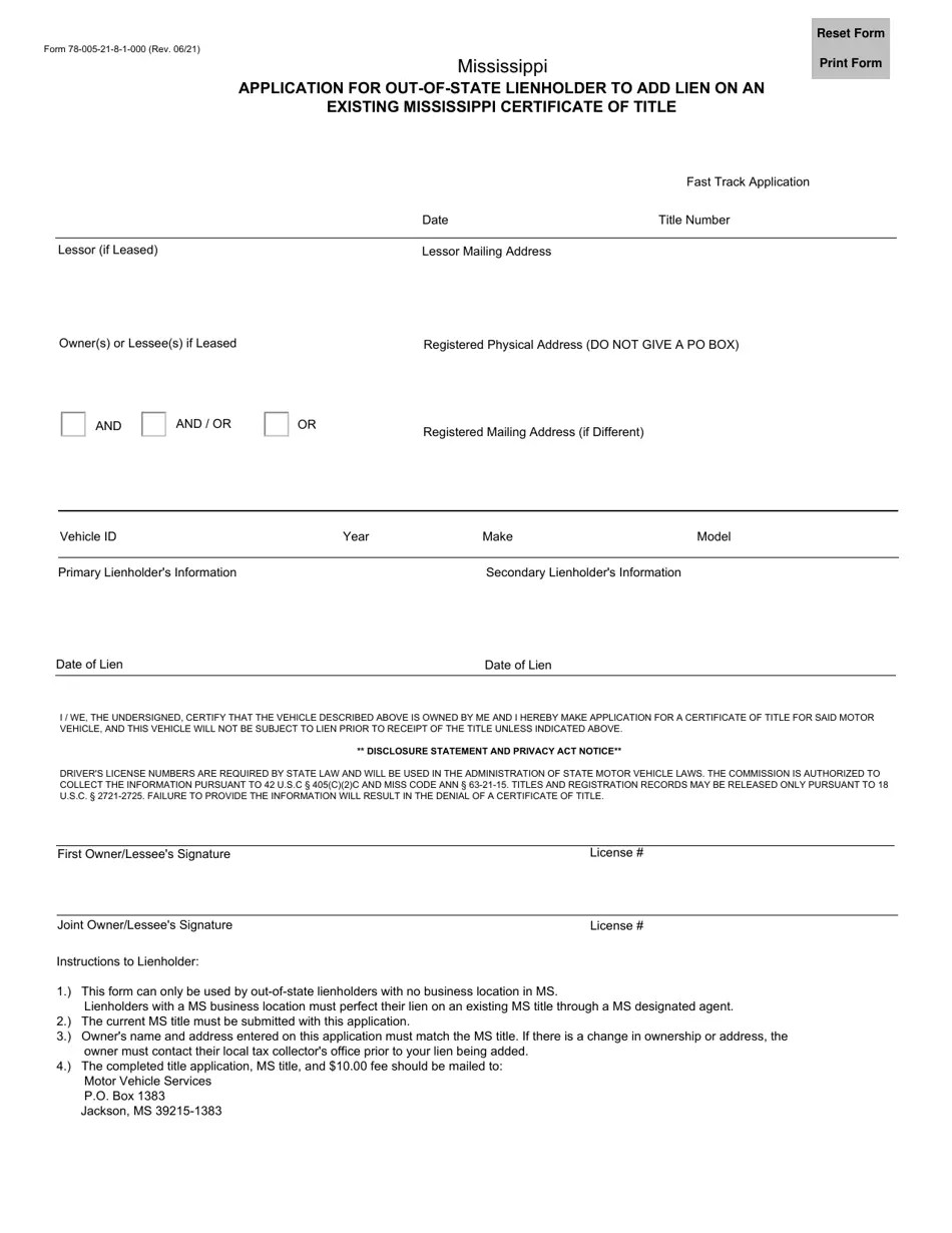 Form 78005 Fill Out, Sign Online and Download Fillable PDF