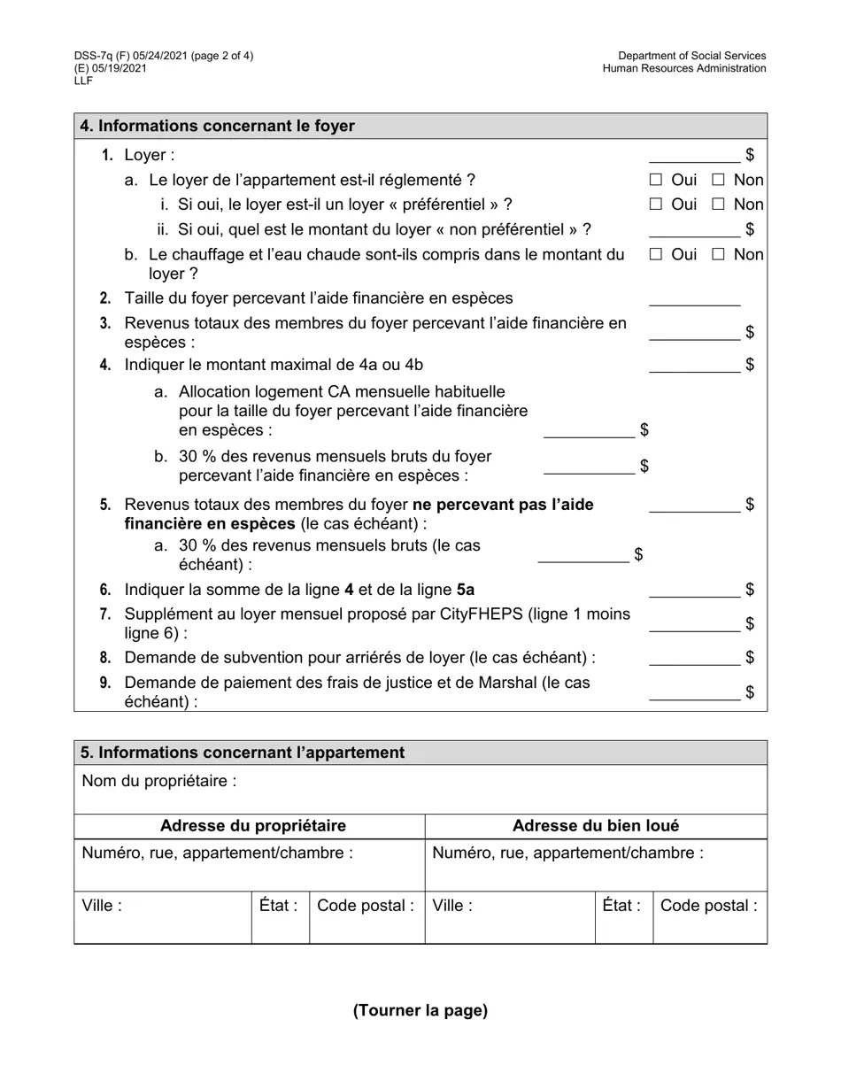 Forme DSS7Q Download Printable PDF or Fill Online Application for