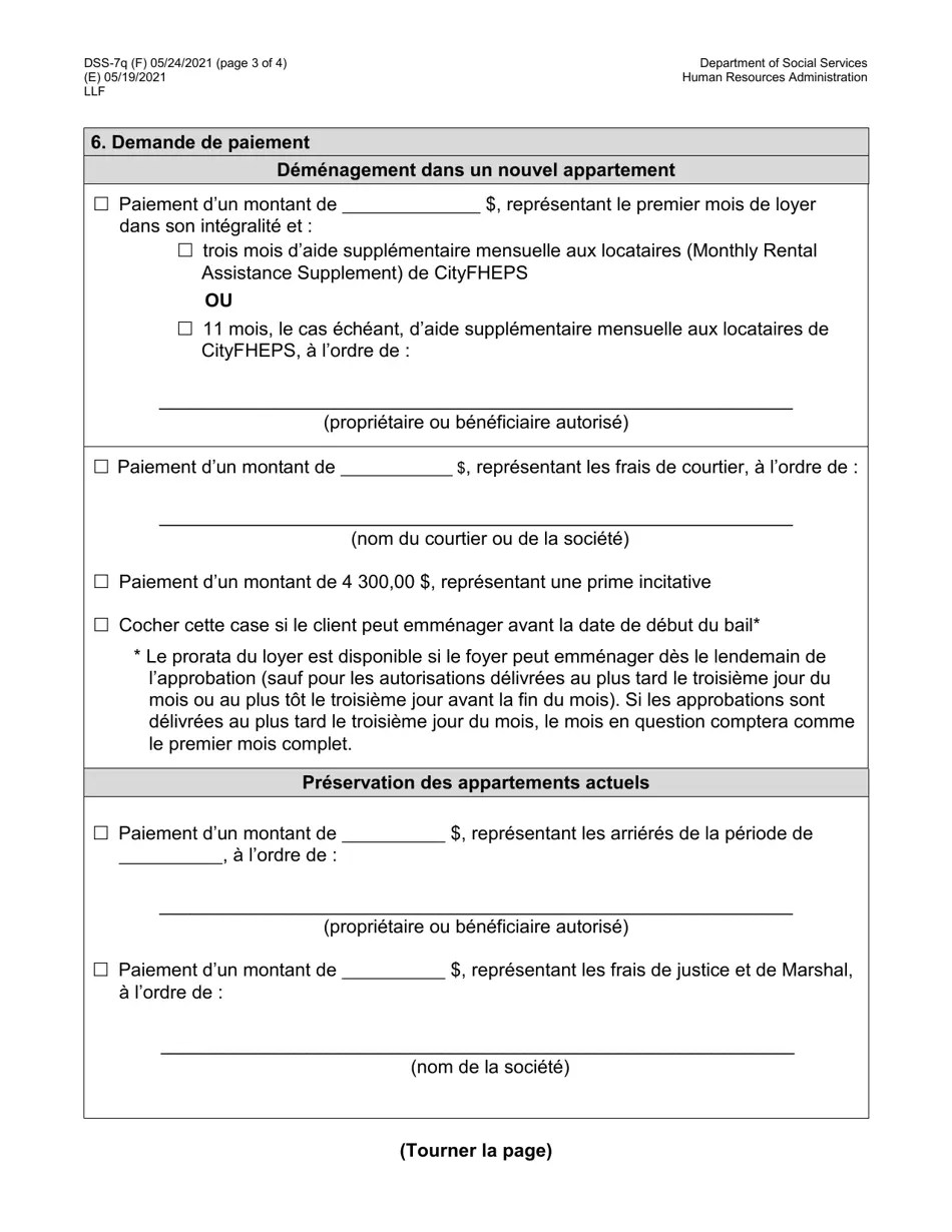 Forme DSS7Q Download Printable PDF or Fill Online Application for
