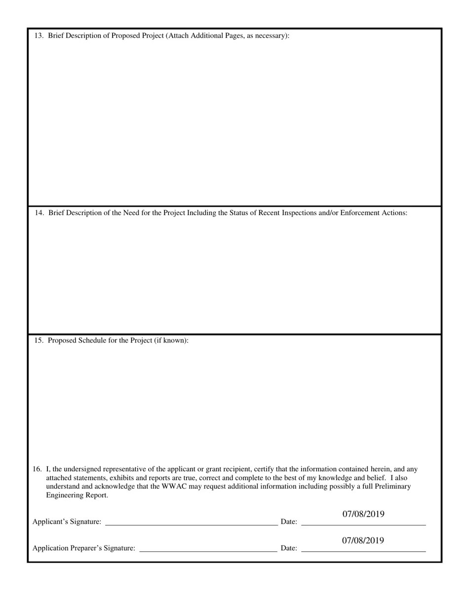 Arkansas Water/Wastewater Advisory Committee Application Fill Out