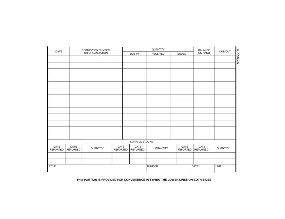 DA Form 4791 Download Fillable PDF or Fill Online Publication and