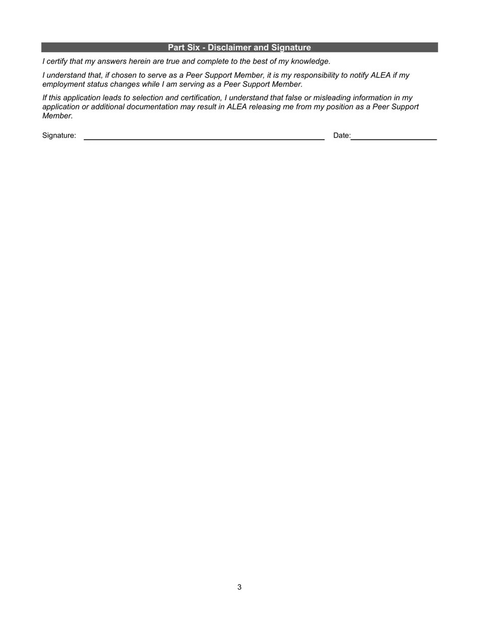 Alabama Peer Support Membership (Psm) Application Fill Out, Sign
