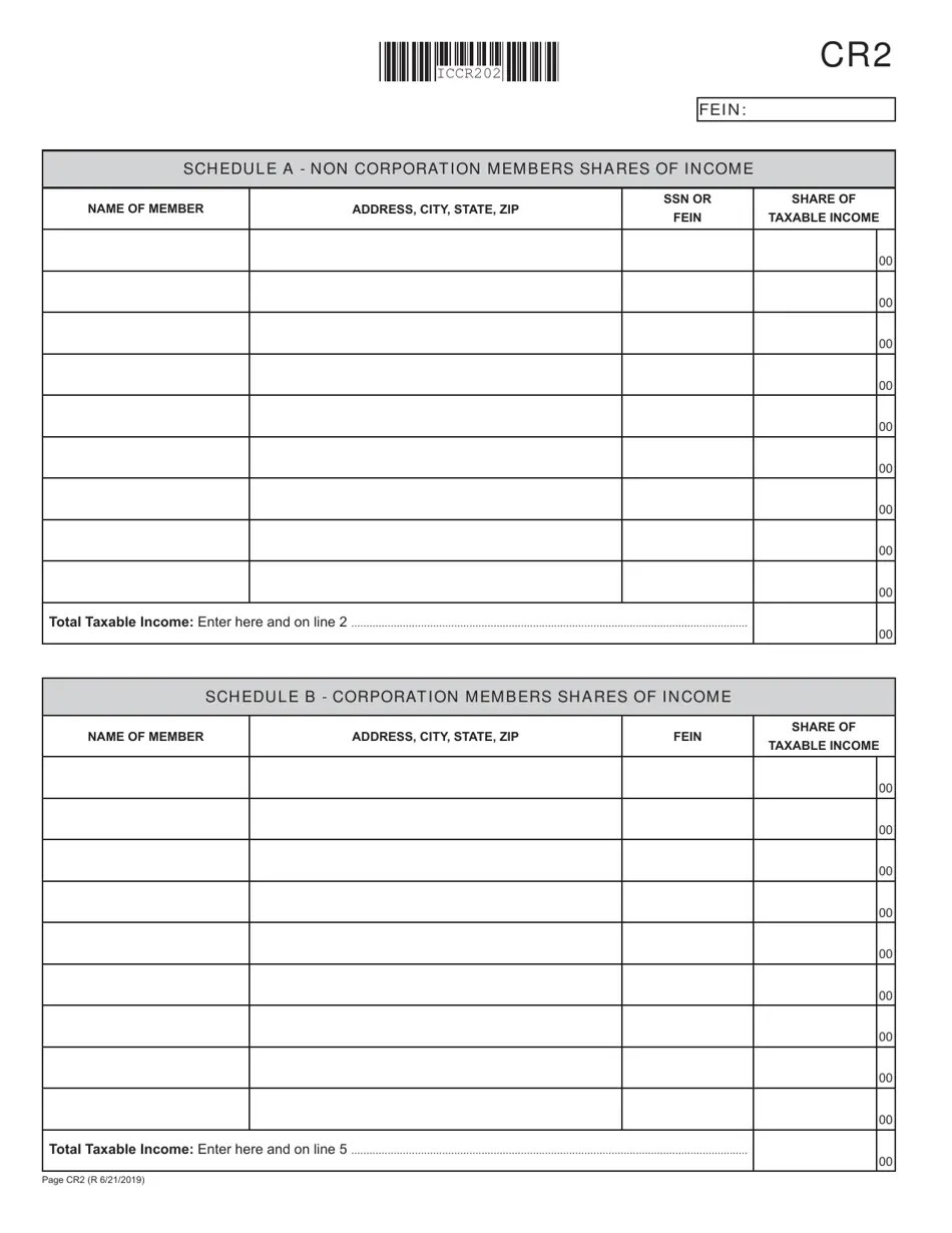 Form AR1000CR 2020 Fill Out, Sign Online and Download Fillable PDF