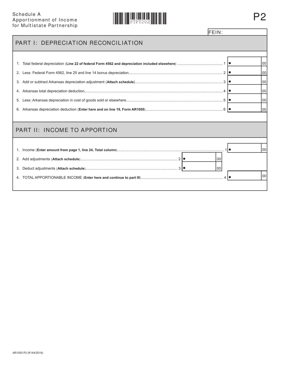 Form AR1050 2020 Fill Out, Sign Online and Download Fillable PDF