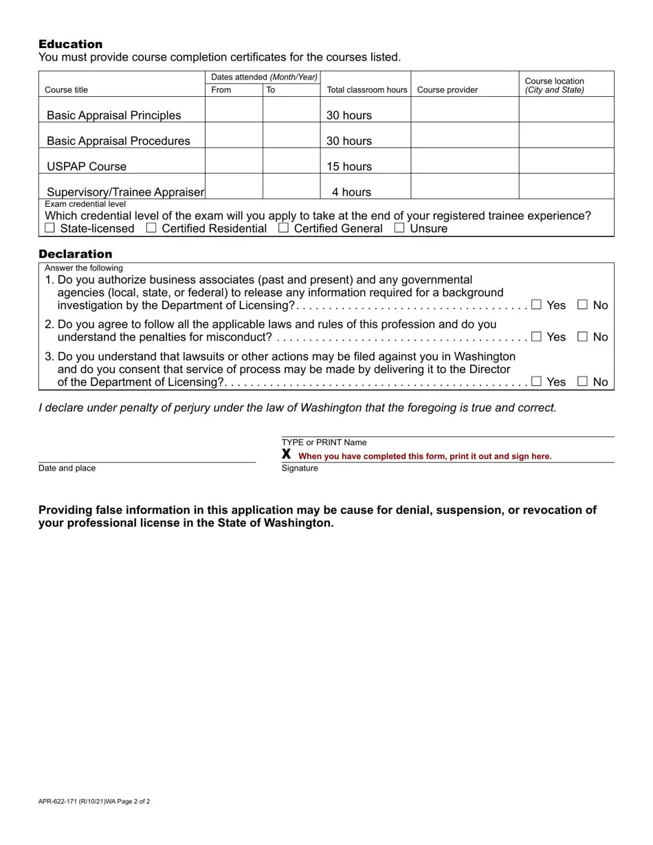 Form APR622171 Download Fillable PDF or Fill Online Real Estate