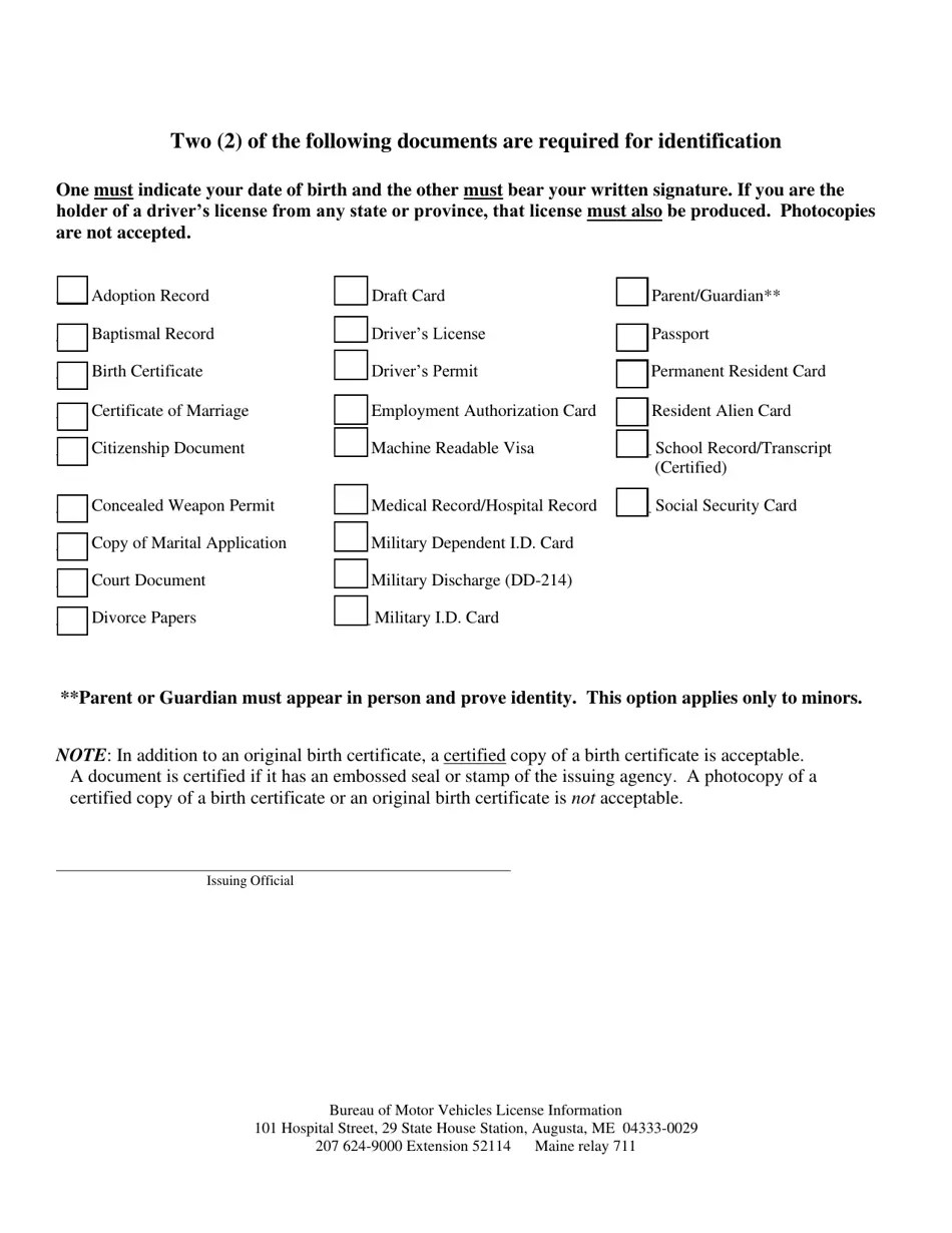 Form MV16 Download Fillable PDF or Fill Online Application for State