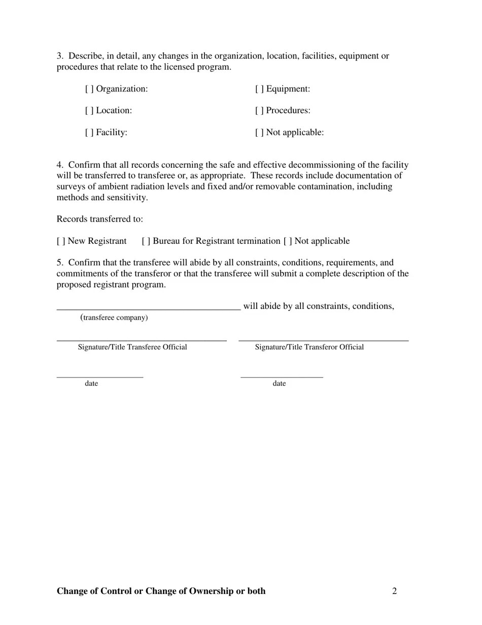 New Mexico Form Required for Change of Control or Change of Ownership