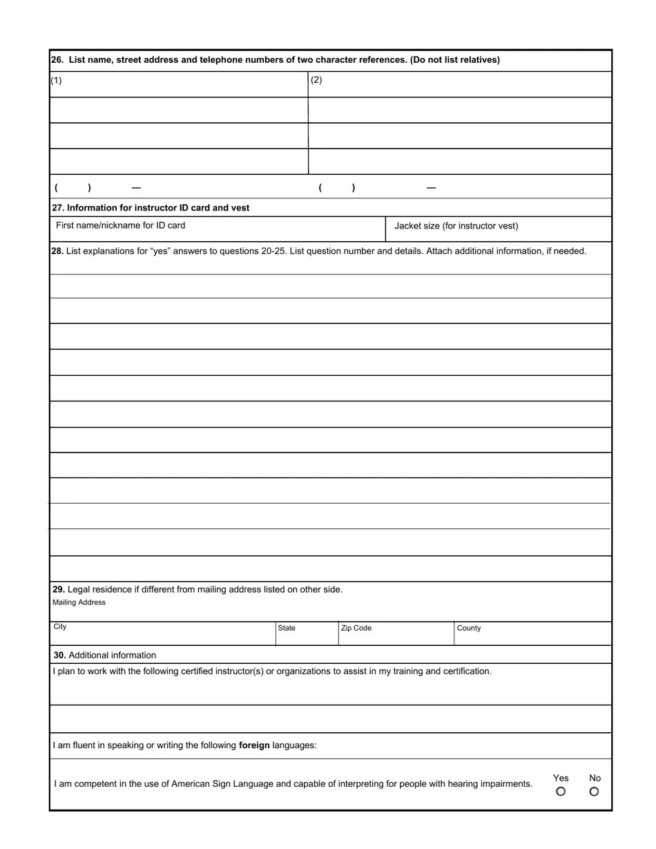 New York Hunter Education Program Instructor Application Fill Out