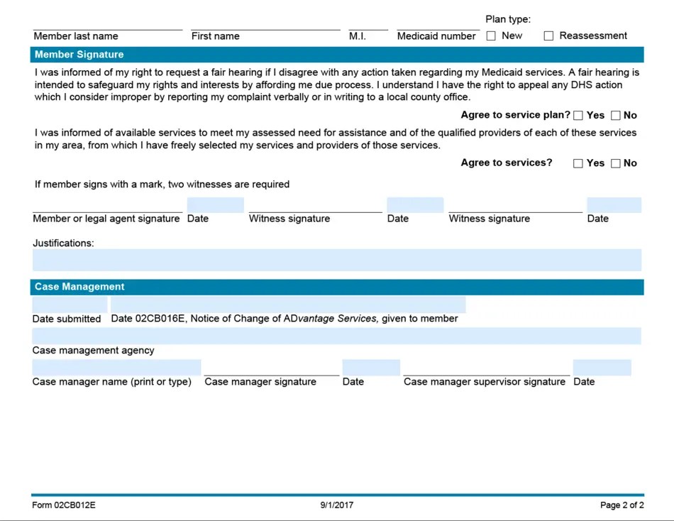 Form 02CB012E (ADv6E1) Fill Out, Sign Online and Download Fillable