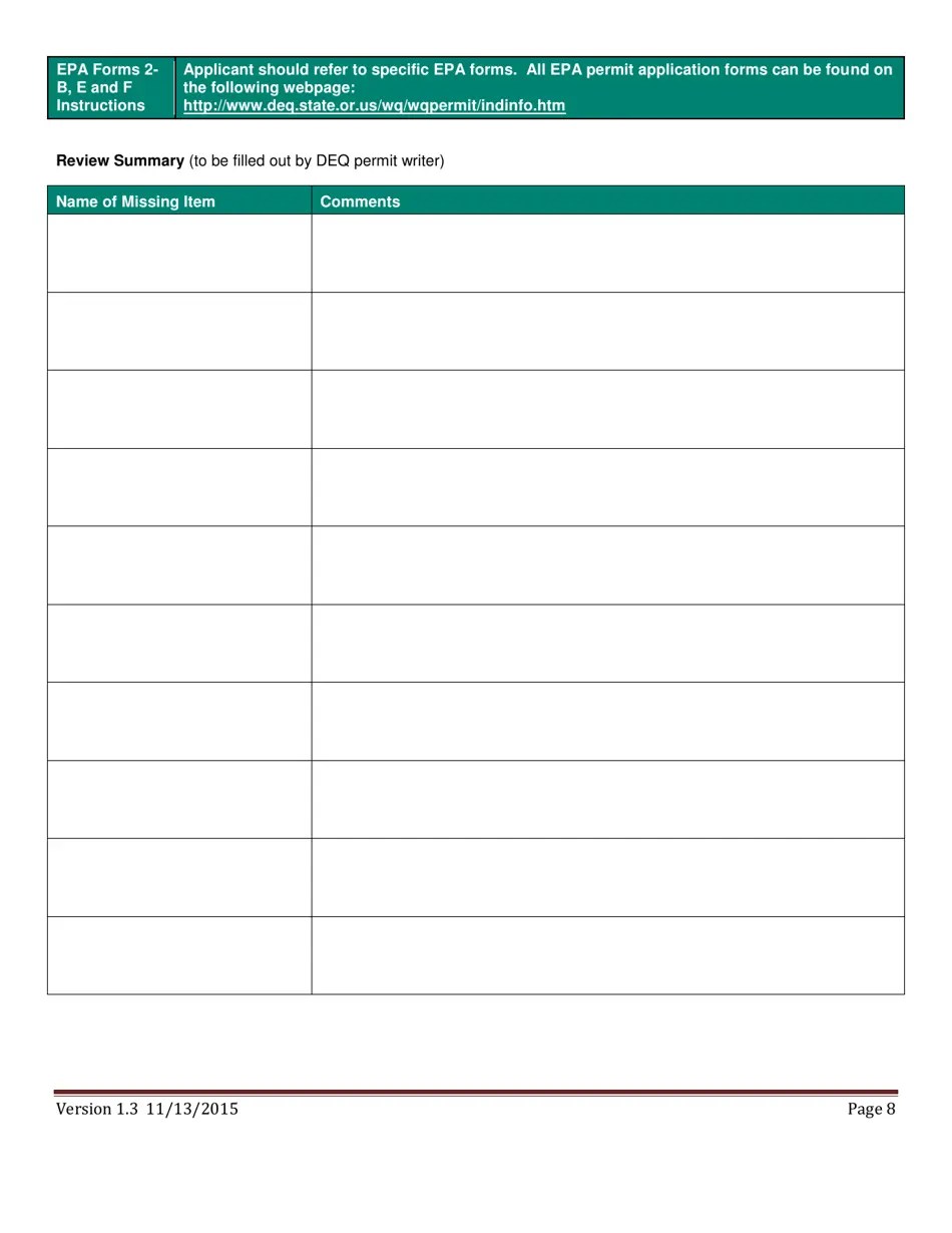 Oregon Industrial Wastewater Npdes Permit Renewal Checklist Fill Out