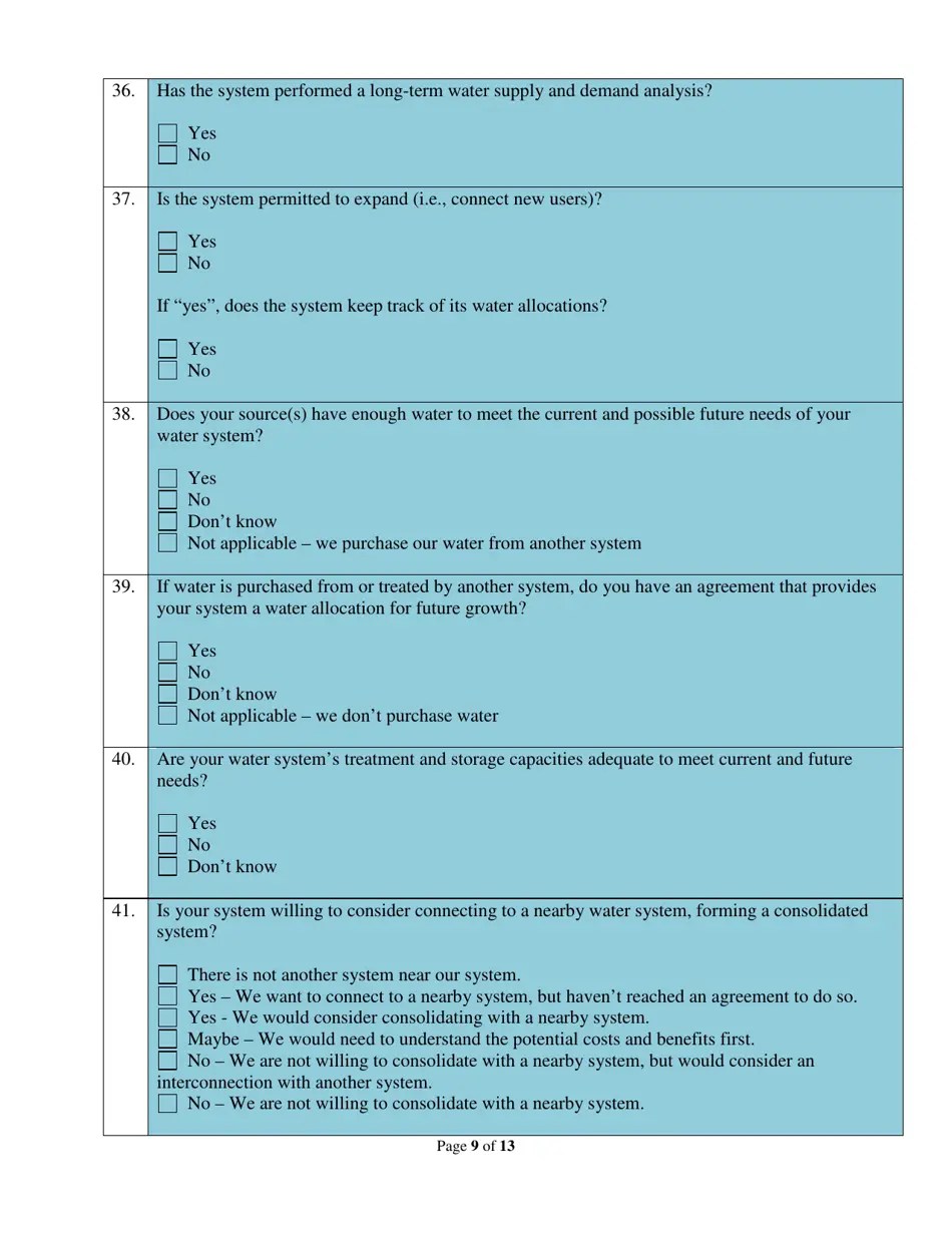 Vermont Drinking Water System Capacity Selfevaluation Fill Out, Sign