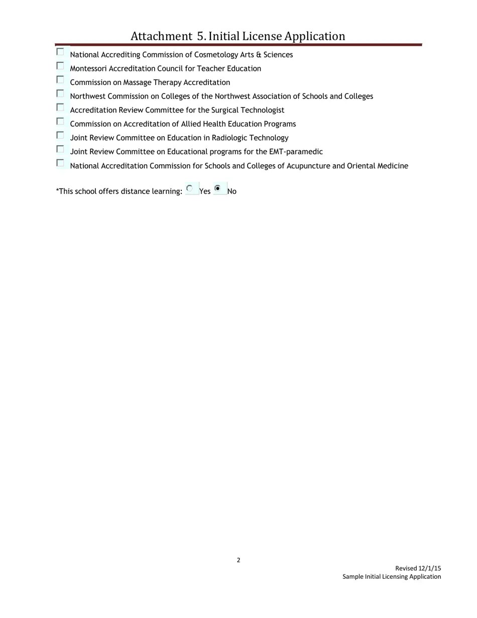 Washington Sample Initial Licensing Application Fill Out, Sign Online