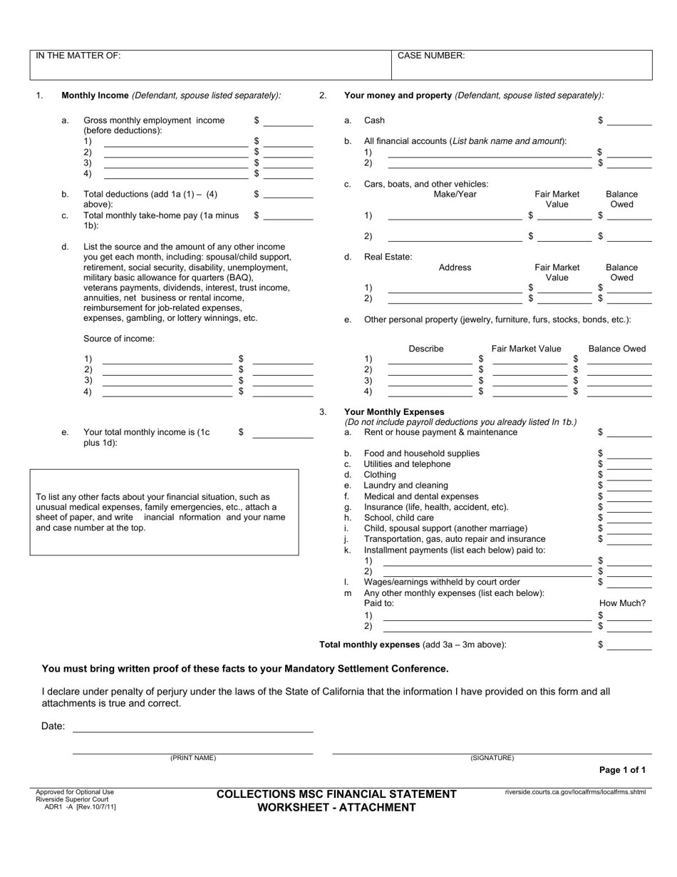 Form RIADR13A Fill Out, Sign Online and Download Fillable PDF