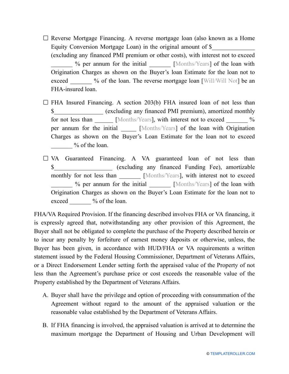 Third Party Financing Addendum Template Fill Out, Sign Online and Download PDF Templateroller