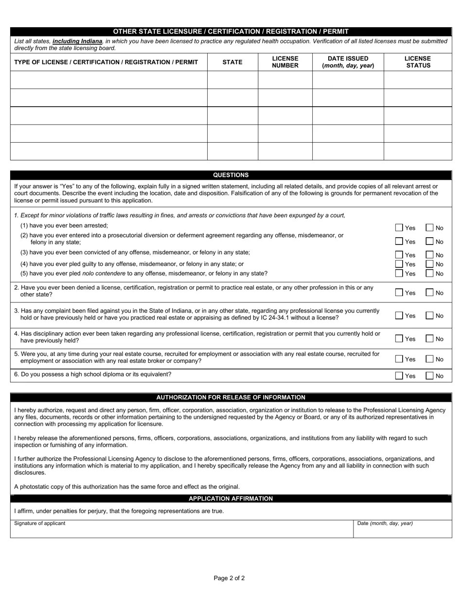 State Form 44176 Fill Out, Sign Online and Download Fillable PDF