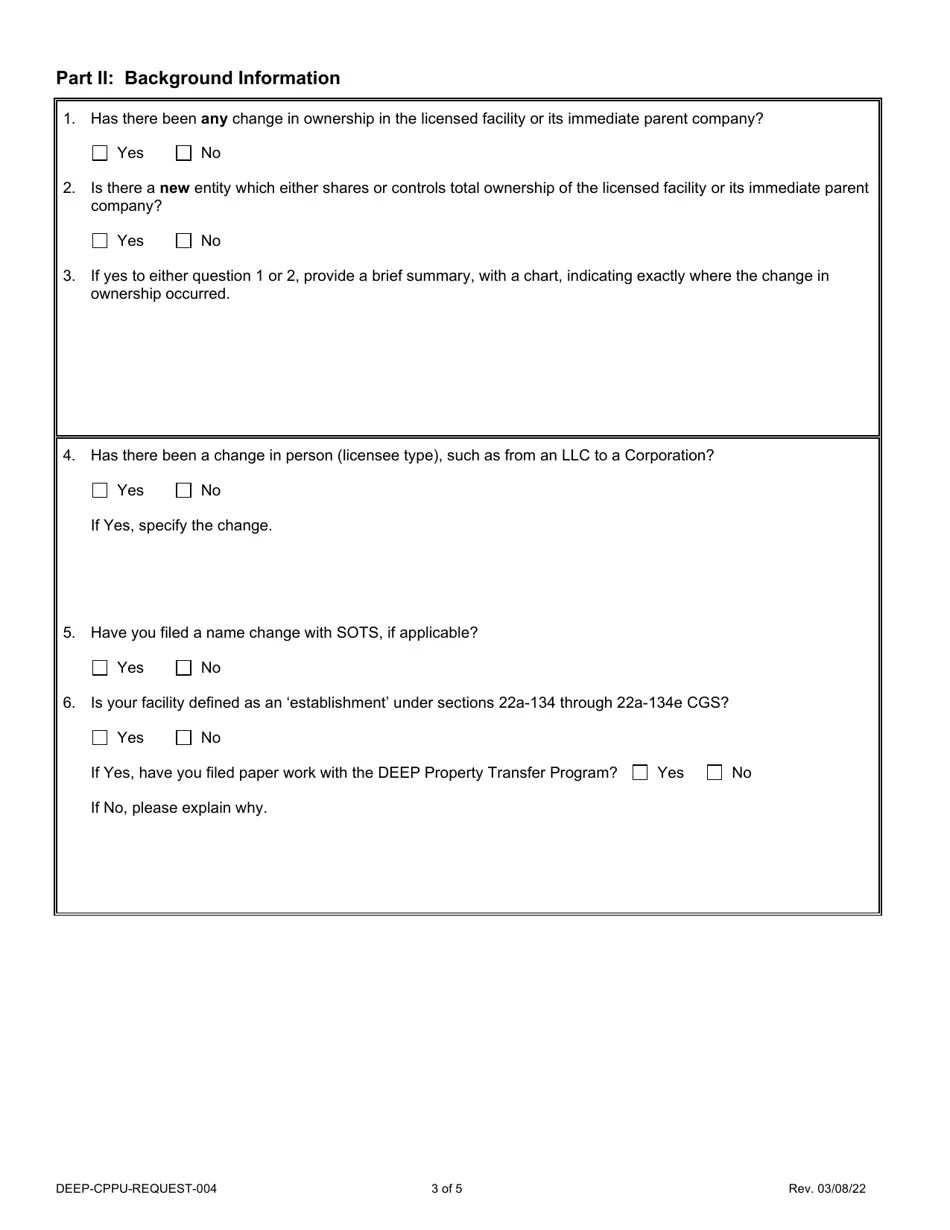 Form DEEPCPPUREQUEST004 Download Printable PDF or Fill Online