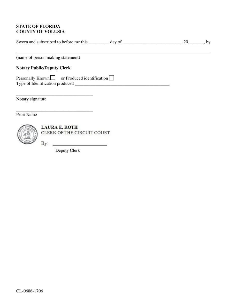 Form CL06861706 Fill Out, Sign Online and Download Fillable PDF