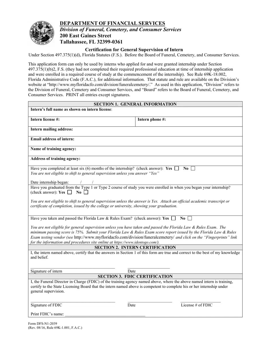 Form DFSN12039 Fill Out, Sign Online and Download Printable PDF