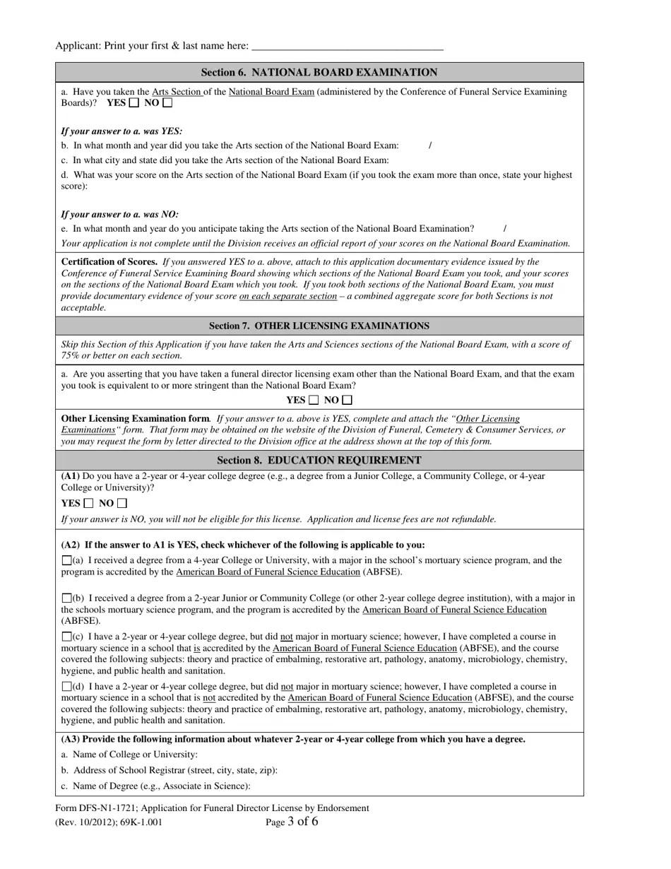 Form DFSN11721 Fill Out, Sign Online and Download Printable PDF