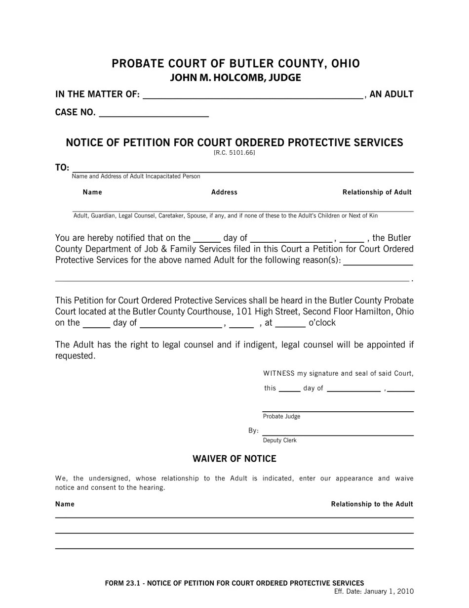 BCPC Form 23.1 Fill Out, Sign Online and Download Fillable PDF