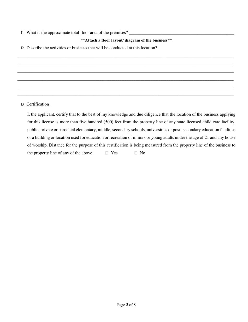City of Peoria, Illinois Cannabis Business License Application Fill