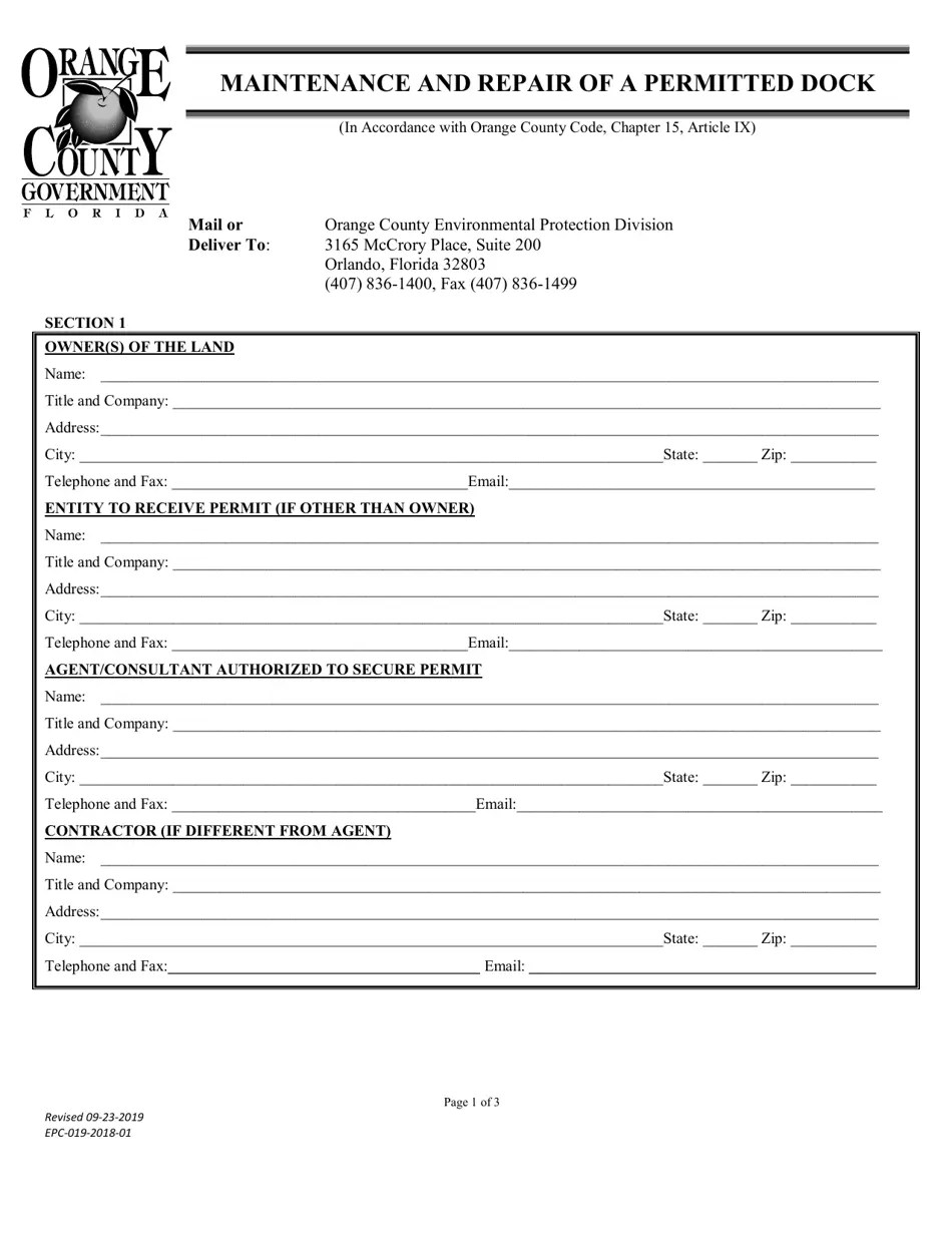Form EPC019201801 Fill Out, Sign Online and Download Fillable PDF