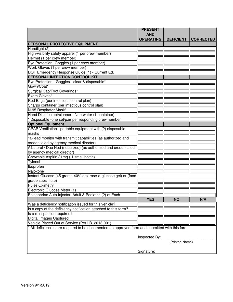 City of Philadelphia, Pennsylvania Qrs Inspection Checklist Fill Out