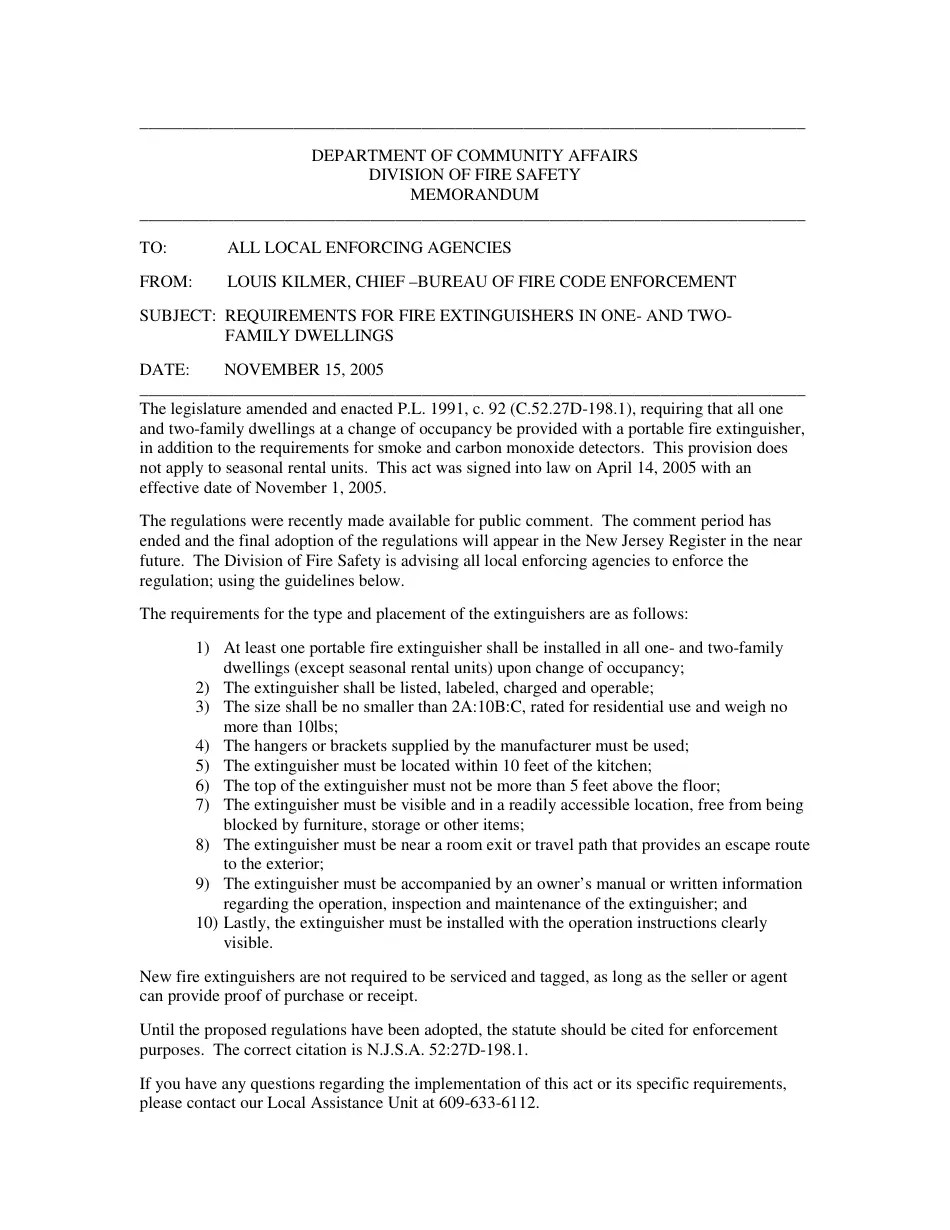 Township of Saddle Brook, New Jersey Application for Certificate of