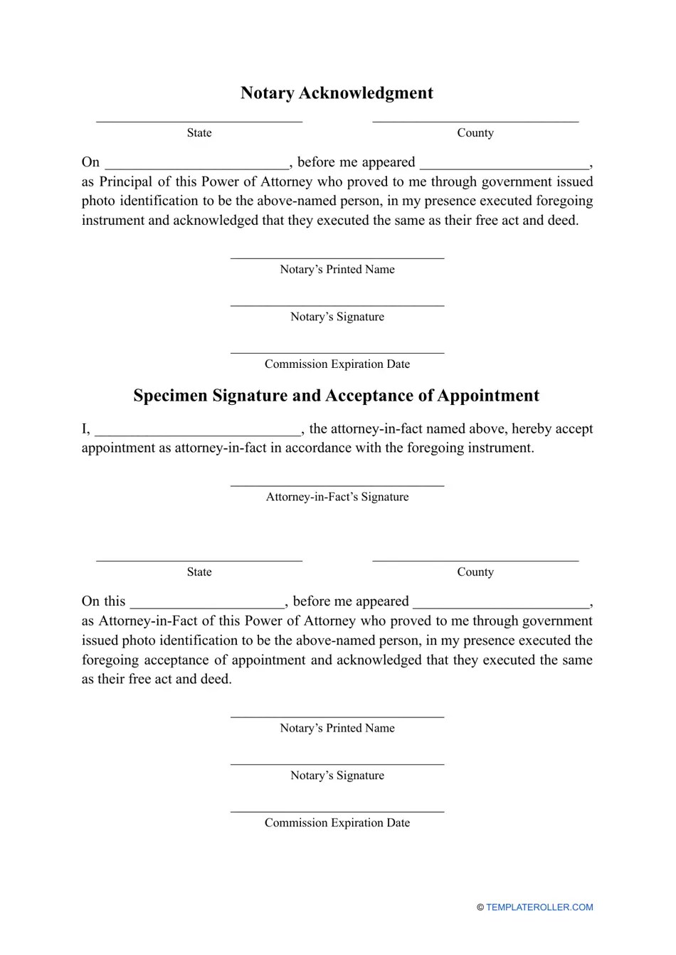 South Dakota Financial Power of Attorney Form Fill Out, Sign Online