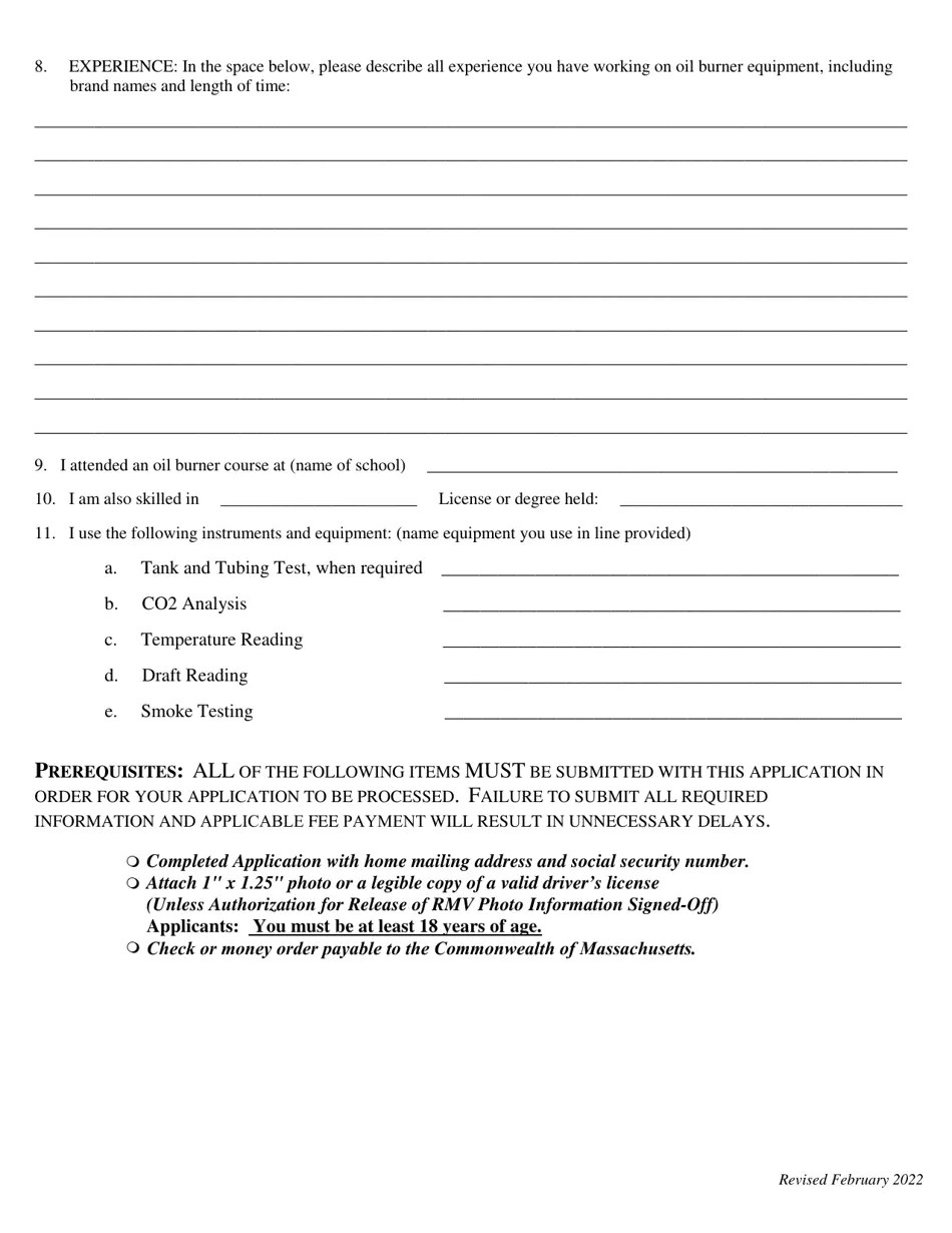 Form BPV011 Download Fillable PDF or Fill Online Application for Oil