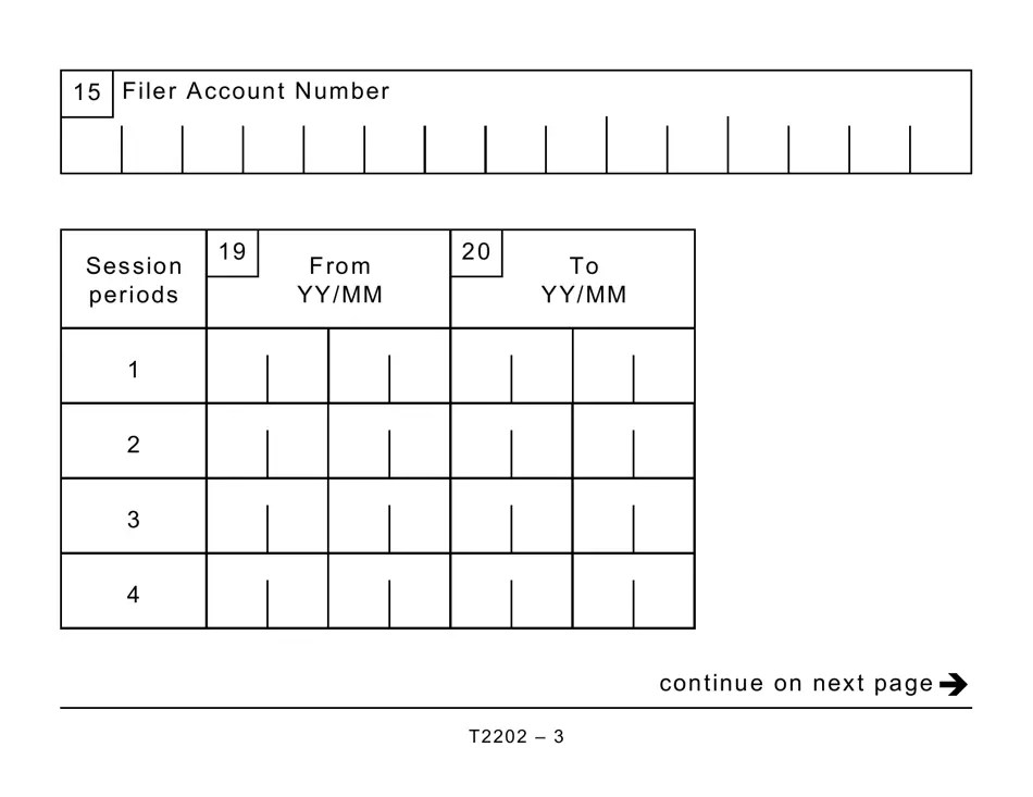 Form T2202 Fill Out, Sign Online and Download Printable PDF, Canada