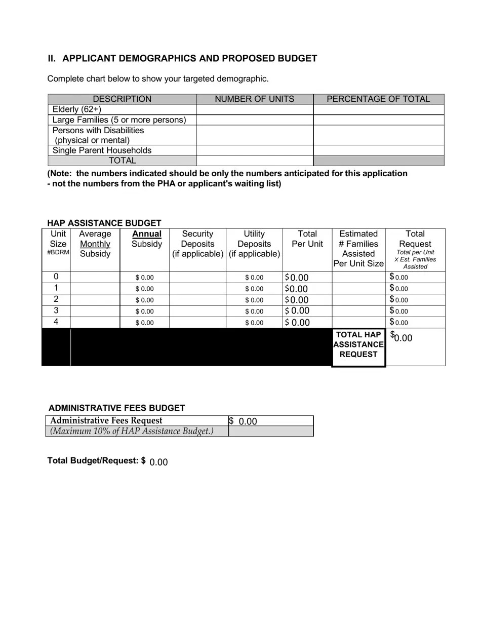 Arkansas Home Tenant Based Rental Assistance Application Fill Out