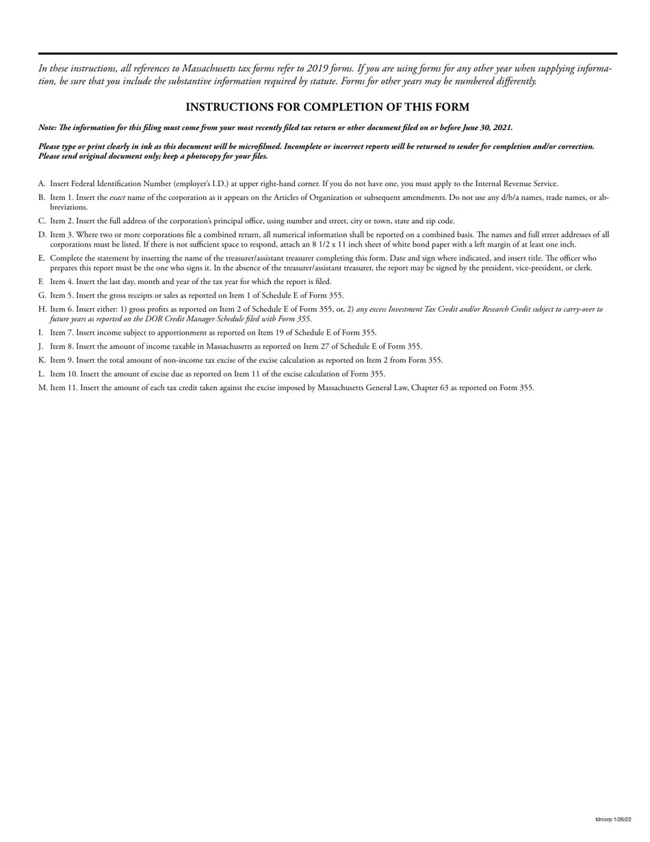 Massachusetts Tax Disclosure Report Corporations Fill Out, Sign Online and Download PDF