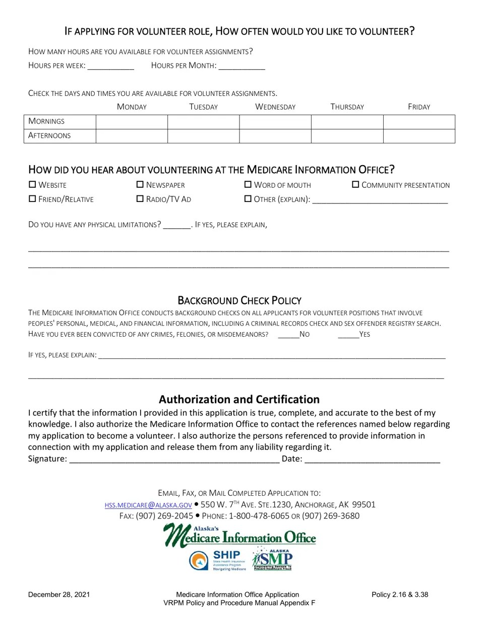 Alaska State Health Insurance Program/Senior Medicare Patrol